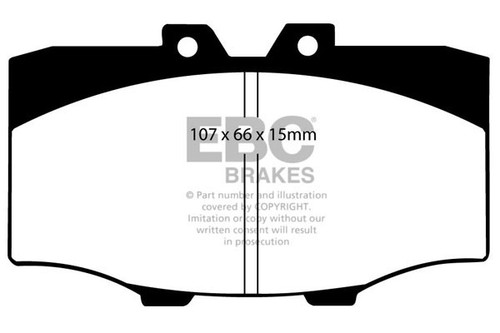 Ebc ultimax front brake pads - ultimax,