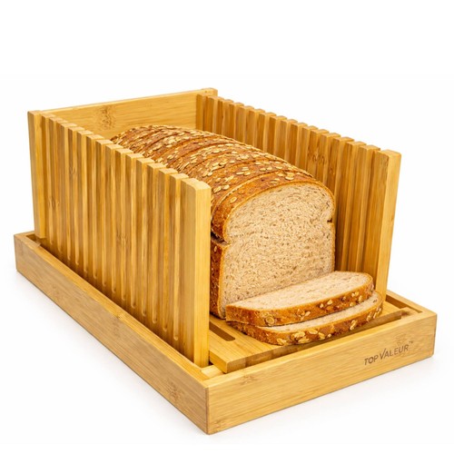 Foldable bamboo bread slicers - foldable,
