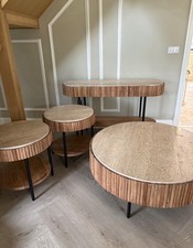 Libra Ribbed Coffee Table