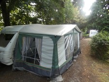 Lovely caravan awning with
