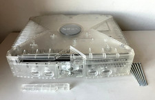  Official Original Crystal Xbox Console Shell / Case & DVD bezel FREE POSTAGE