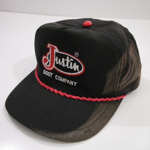 Justin boots vintage mens hat - justin,