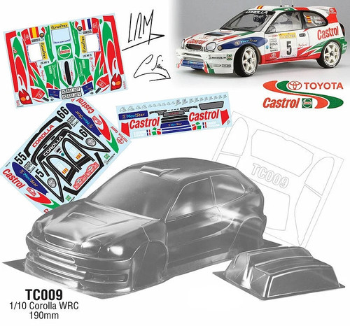 Toyota corolla wrc body - corolla,