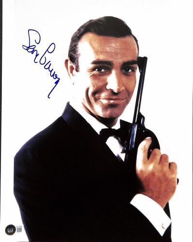 James bond sean - connery, signed