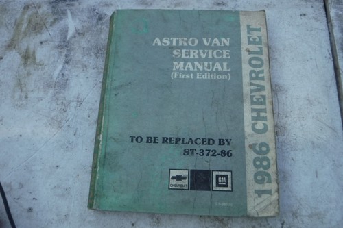 1986 chevrolet astro van - van, shop