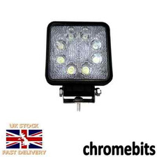4X 10-30V 8 LED WORK SPOT BEAM