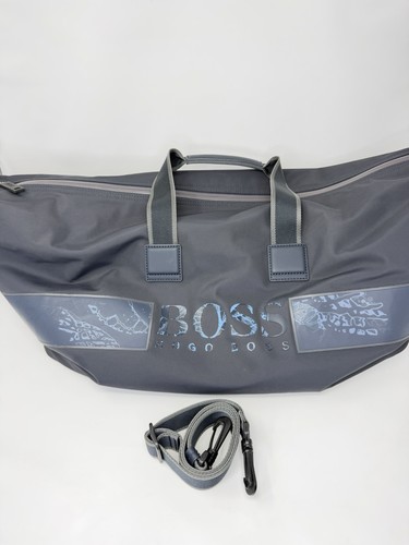 Hugo boss gray duffle - boss, bag