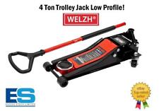 Trolley Jack 4 Ton Quick Lift Dual Pump Heavy Duty Low Profile Welzh Werkzeug 