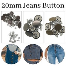 Jeans Buttons Hammer on Denim