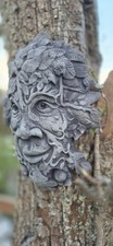 Greenman garden wall plaque - greenman,