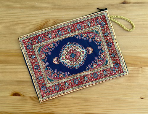 Floral clutch tapestry kilim - clutch,,