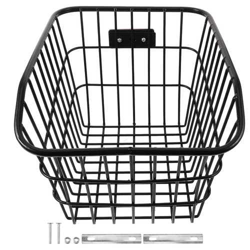 Rear bike rack - basket, folding
