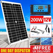 200W Solar Panel 12V Trickle