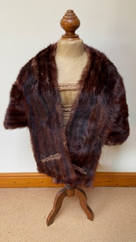 Vintage mid century - real, mink