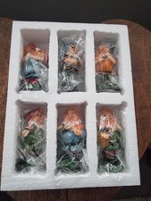 6 Garden Mini Gnomes Resin