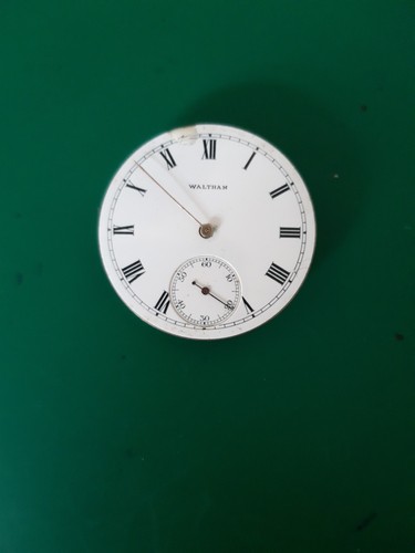 Waltham pocket watch movement - waltham,
