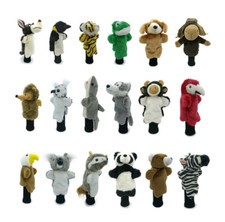 Novelty Golf Club Headcover Soft Animal Wood Driver Head Cover Sleeve Sets UK