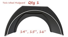 Twin wheel Mudguard 14"15" 16"