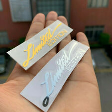 2pcs/Set 3D Limited Edition