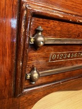 Antique Wood And Brass Wall