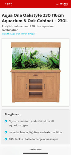 Brand new 230l aqua - brand,