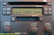Volvo Refurbished Radio Cassette CD Player with Code HU-605  30887084 S40 V40