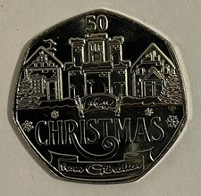 Gibraltar Christmas 50p 2024