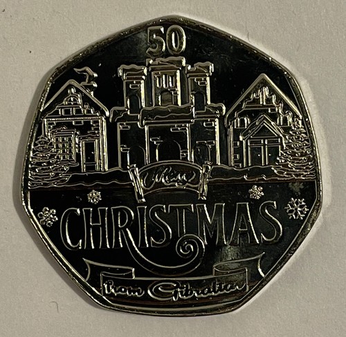 Gibraltar christmas 50p 2024 - gibraltar,