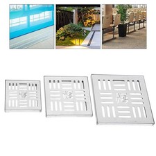 Heavy Duty Stainless Steel Drain Cover for Various Outdoor Applications