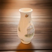 Aynsley Edwardian Kitchen Garden Flower Vase 6" bone china England