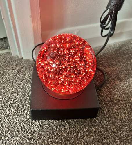 Ikea glass ball uplighter - ball, in