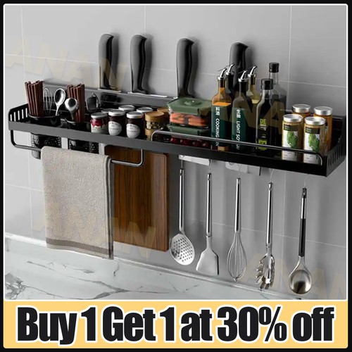 Wall mounted kitchen utensils - wall,