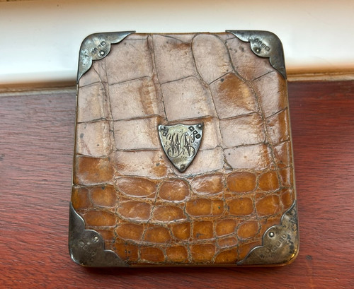 Edwardian crocodile and - edwardian,