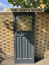 Reclaimed Old Victorian Edwardian Wooden Front Door 2025 x 805mm