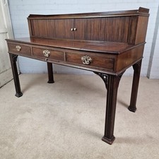 Antique Writing Desk Table Georgian After Chippendale