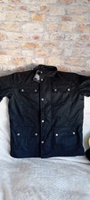  Biker Jacket ,black, waxed
