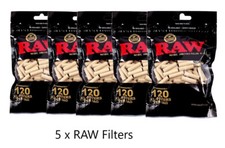 RAW Rolling Filter Tips Black