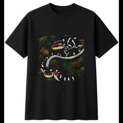 Psychedelic milk snake - psychedelic, the
