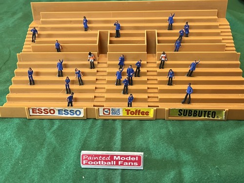 Subbuteo blue fans - , terrace