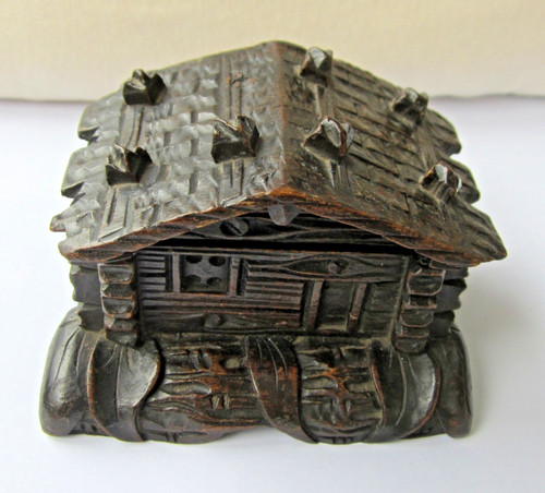 Antique german carved black - antique,