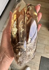 Large Citrine Quartz Tower w/