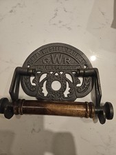Rustic Toilet Roll holder Cast