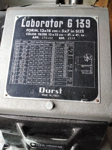 Durst laborator 139 - laborator,