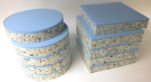 Upholstery foam sheet - upholstery, square