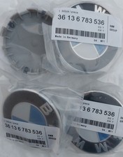 BMW Set of 4 Alloy Wheel Centre Caps – 68mm 2.7 inch