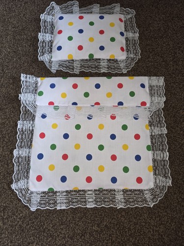 Dolls pram bedding set cot - dolls,