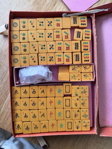 Rare vintage complete - vintage, mahjong