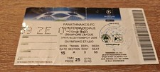 Ticket 2008 Panathinaikos vs. Internazionale Champions League  13104