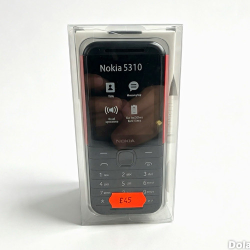 Nokia 5310 black red - nokia, bar