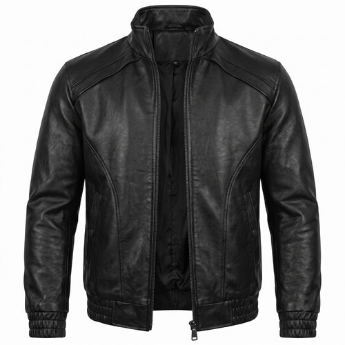 Mens black genuine - black,